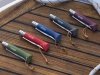 Nóż Opinel Colorama 08 inox grab granatowy z rzemieniem